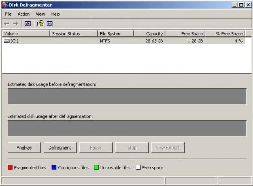 Come ottimizzare un disco rigido di Windows XP