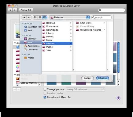 Come modificare l'immagine Desktop su un Mac
