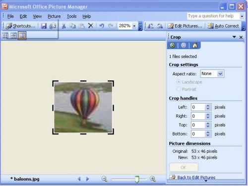 Come ritagliare un'immagine utilizzando Microsoft Picture Manager