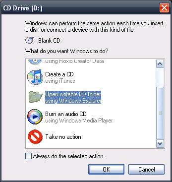 Come fare il backup dei file del computer su un CD