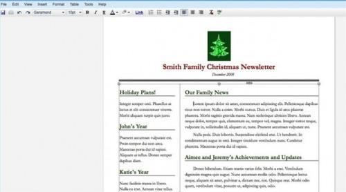 Come creare una Newsletter Famiglia Natale con Google Docs