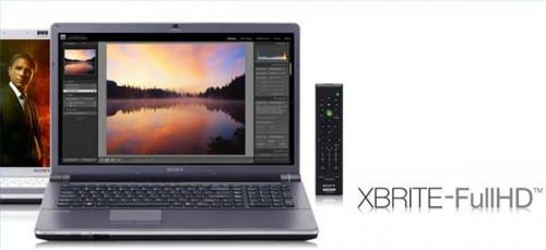Laptop Sony con built-in macchine fotografiche