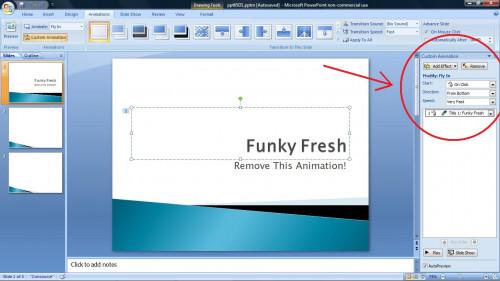 Come rimuovere animazione da PowerPoint