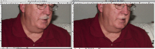 Come rimuovere i capelli facciali in Photoshop