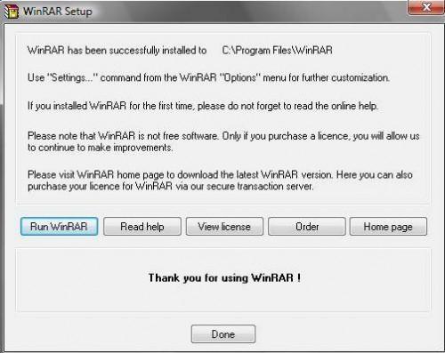 Come installare WinRAR Software