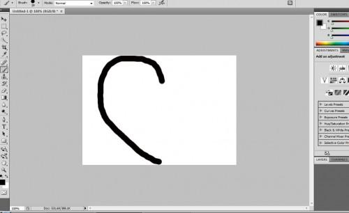 Come disegnare un cuore in Photoshop