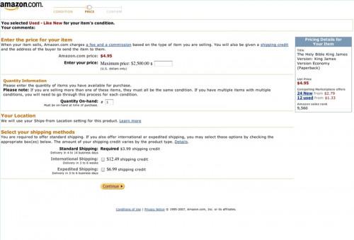 Come vendere libri usati su Amazon.com