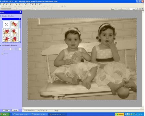 Come di falsare una foto con il software Microsoft Digital Image