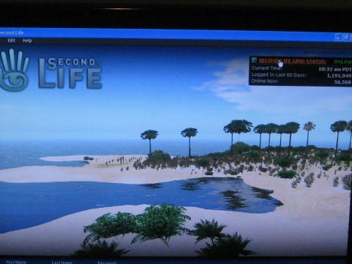 Come emote in "Second Life"