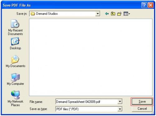Come salvare un file XLS in formato PDF?