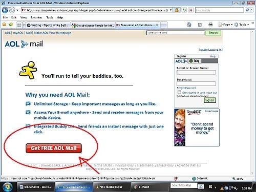 Come creare un account di posta elettronica AOL