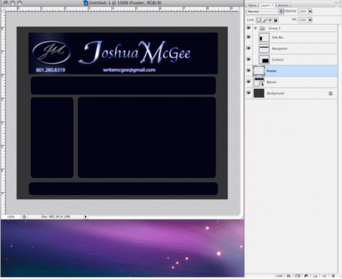 Come creare Web layout in Photoshop