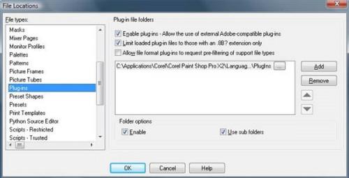 Come installare plugin in Corel PaintShop Pro X2