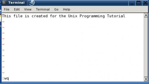 Unix Tutorial Programmazione