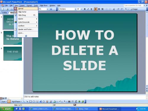 Come eliminare una diapositiva in PowerPoint