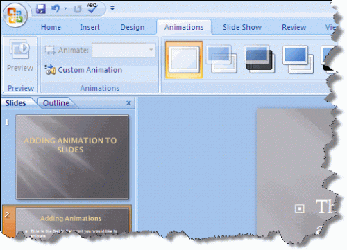 Come aggiungere personalizzato animazioni in PowerPoint 2007