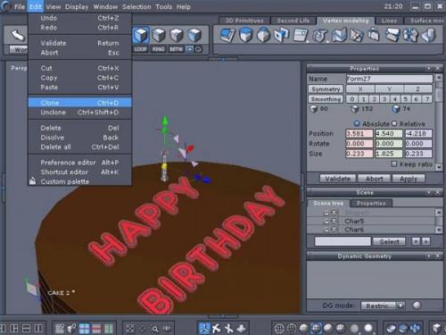 Come fare una torta di compleanno virtuale