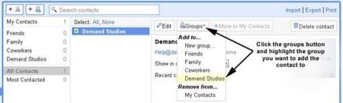 Come fare una lista di distribuzione in Gmail