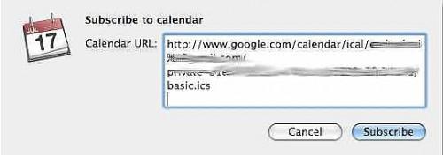 Come sincronizzare iCal con Google Calendar