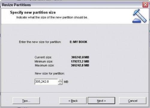 Come ridimensionare le partizioni in Windows XP