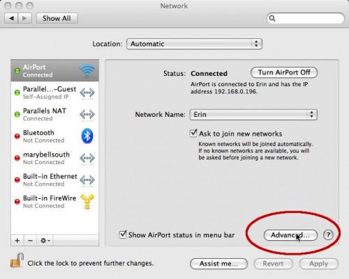 Come controllare il vostro indirizzo IP su Mac OS X