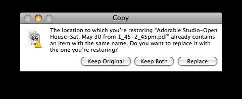 Come recuperare un file sovrascritto su un Mac