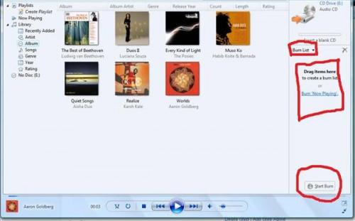 Come masterizzare MP3 con Windows Media