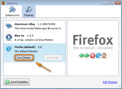 Come modificare Mozilla Firefox Theme