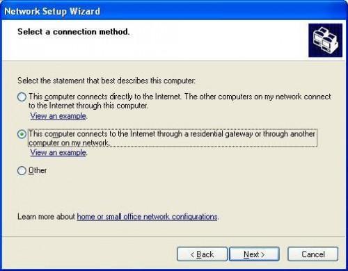 Come impostare una rete domestica su Windows XP