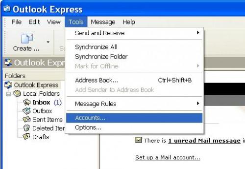 Come configurare Outlook Express su un computer Windows