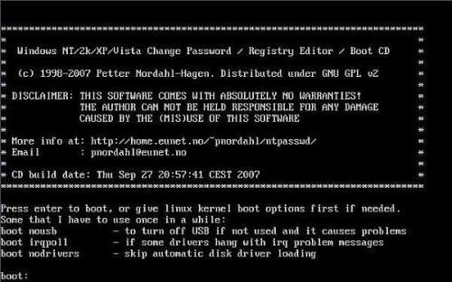 Come rimuovere una password dimenticata su Windows XP