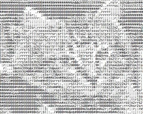 Come convertire una foto in formato ASCII