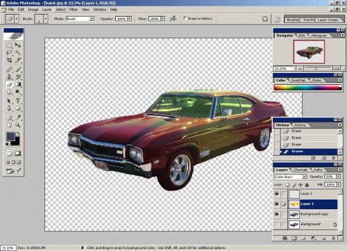 Come personalizzare un auto su Photoshop