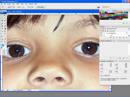 Photoshop Suggerimenti per Cambiare colore degli occhi
