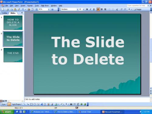 Come eliminare una diapositiva in PowerPoint