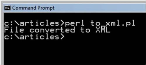 Come convertire i file flat in XML