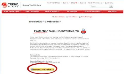 Come rimuovere CoolWWWSearch Spyware