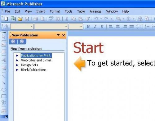 Come trovare la barra di formattazione in Publisher 2000