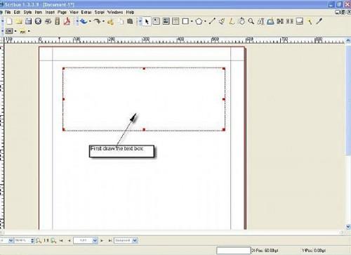 Come fare un una pagina del documento con Scribus Pagina Trucco Software