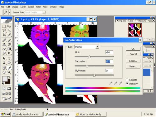 Come fare Andy Warhol Style Stampe con Photoshop