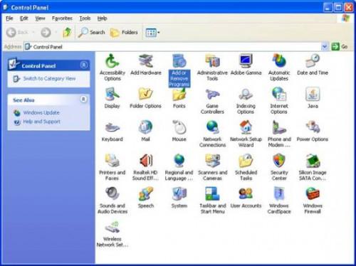 Come installare e configurare i componenti di sistema per Windows XP