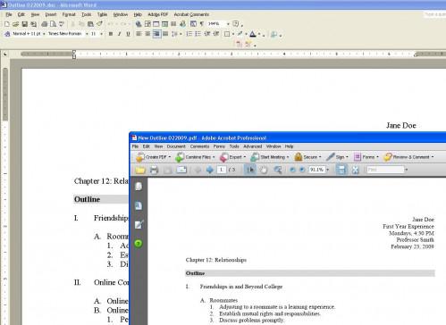 Come creare un documento Adobe PDF