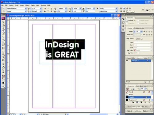 Istruzioni Adobe Indesign