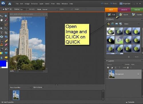 Come usare Quick Fix con Adobe Photoshop Elements 6