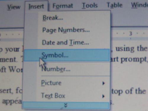 Come inserire i simboli in un documento Microsoft Word