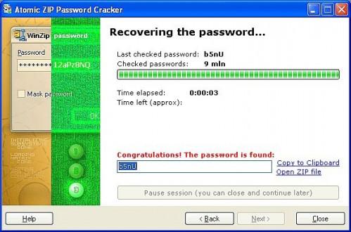 Come Crack / incidere file protetti da password Zip