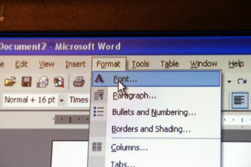 Come attraversare le parole di Microsoft Word
