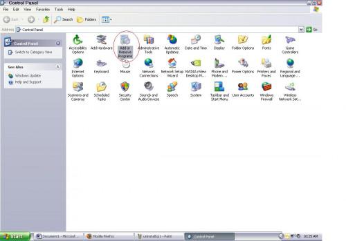 Come disinstallare i programmi in Windows XP