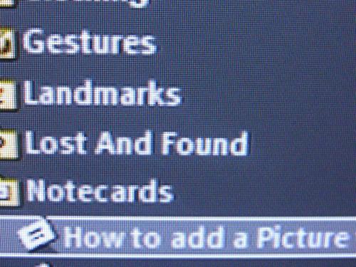 Come aggiungere un'immagine a una scheda di nota in "Second Life"
