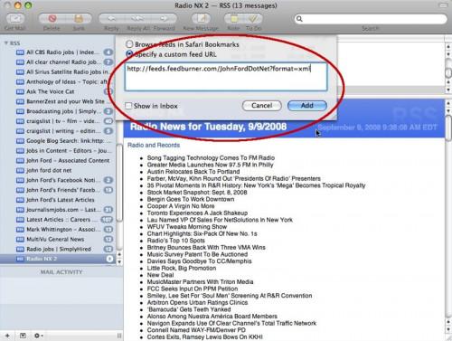 Come aggiungere e leggere i feed RSS in Mac OS X Mail